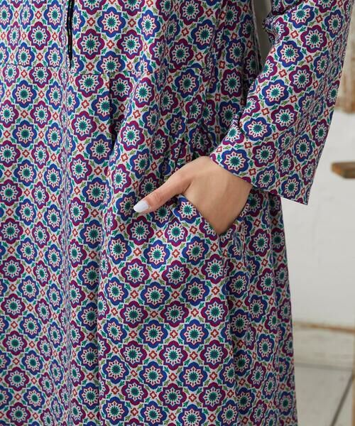Jocomomola / ホコモモラ ロング・マキシ丈ワンピース | En un sueno 幾何学プリントワンピース | 詳細16