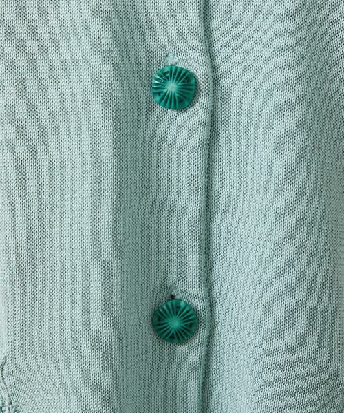 Jocomomola / ホコモモラ カーディガン・ボレロ | El Rucio フラワー刺繍ニットカーディガン | 詳細9