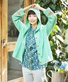 Jocomomola / ホコモモラ パーカー | Aventura アニマルアップリケパーカー