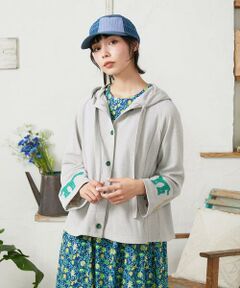 Jocomomola / ホコモモラ パーカー | Aventura アニマルアップリケパーカー