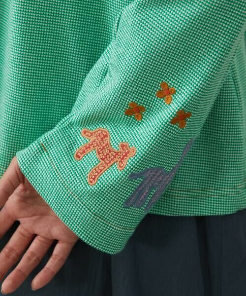 Jocomomola / ホコモモラ パーカー | Aventura アニマルアップリケパーカー | 詳細10