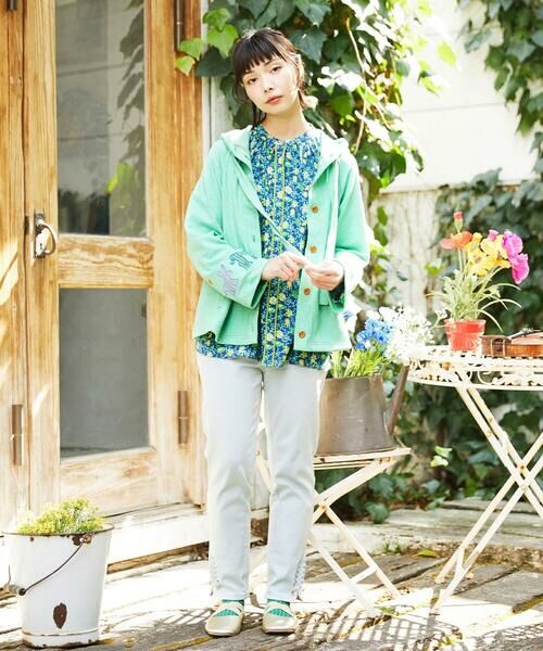 Jocomomola / ホコモモラ パーカー | Aventura アニマルアップリケパーカー | 詳細3