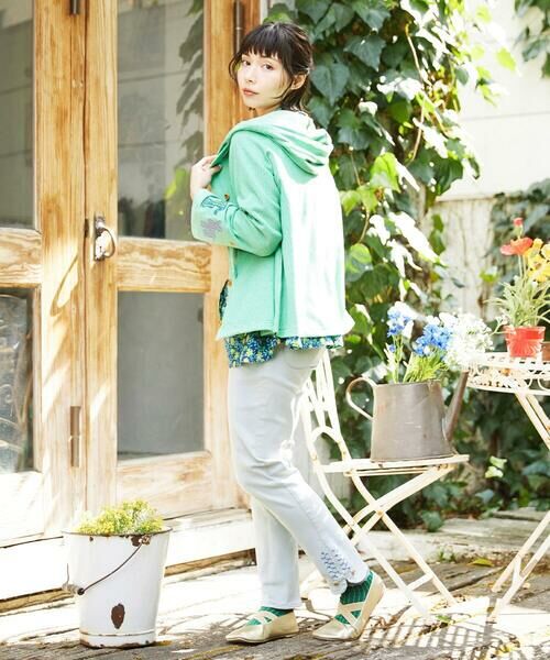 Jocomomola / ホコモモラ パーカー | Aventura アニマルアップリケパーカー | 詳細5