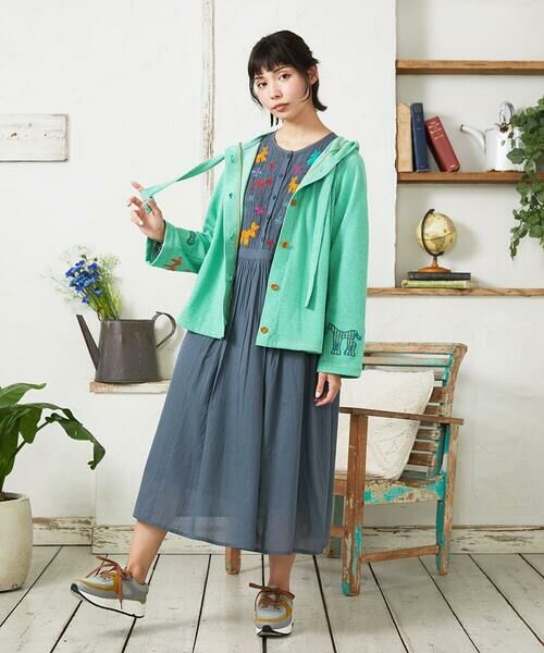 Jocomomola / ホコモモラ パーカー | Aventura アニマルアップリケパーカー | 詳細6