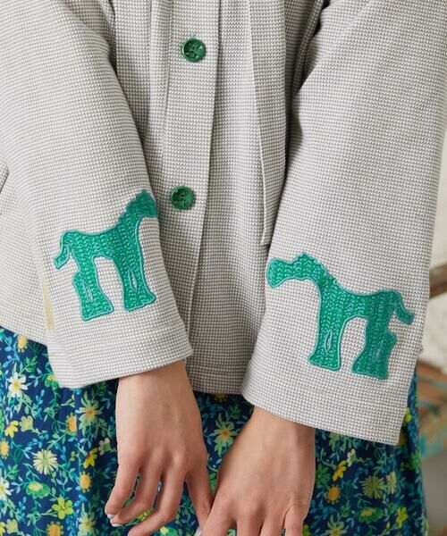 Jocomomola / ホコモモラ パーカー | Aventura アニマルアップリケパーカー | 詳細19