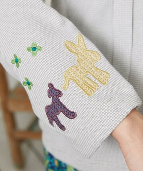 Jocomomola / ホコモモラ パーカー | Aventura アニマルアップリケパーカー | 詳細20