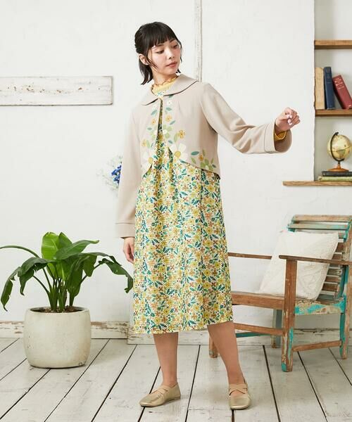 Jocomomola / ホコモモラ セットアップ | El Rucio フラワーアップリケポンチジャケット［オケージョン/セレモニー］ | 詳細15