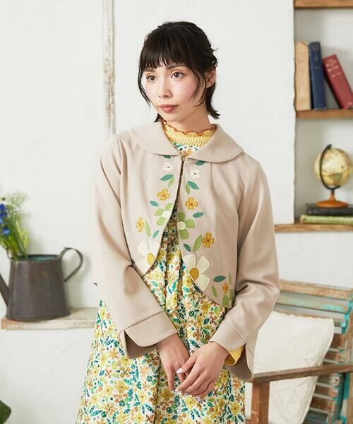 Jocomomola / ホコモモラ セットアップ | El Rucio フラワーアップリケポンチジャケット［オケージョン/セレモニー］ | 詳細17