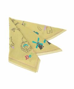 Jocomomola / ホコモモラ マフラー・ショール・スヌード・ストール | ドン・キホーテ アニマルモチーフ刺繍大判スカーフ