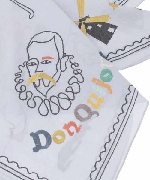 Jocomomola / ホコモモラ マフラー・ショール・スヌード・ストール | ドン・キホーテ アニマルモチーフ刺繍大判スカーフ | 詳細1