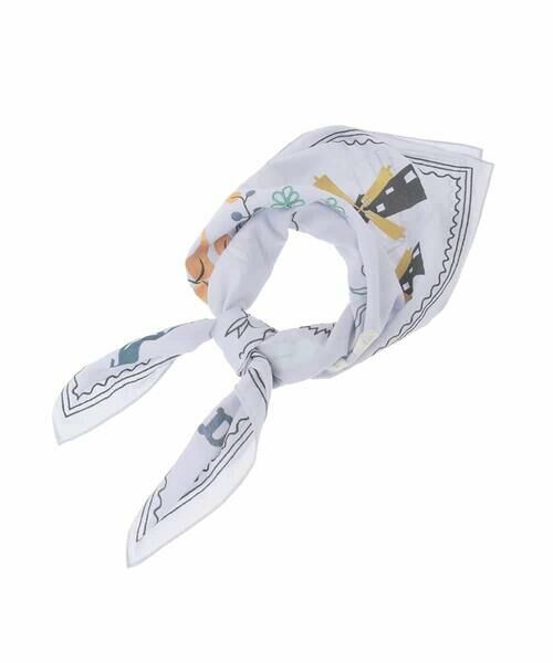 Jocomomola / ホコモモラ マフラー・ショール・スヌード・ストール | ドン・キホーテ アニマルモチーフ刺繍大判スカーフ | 詳細4