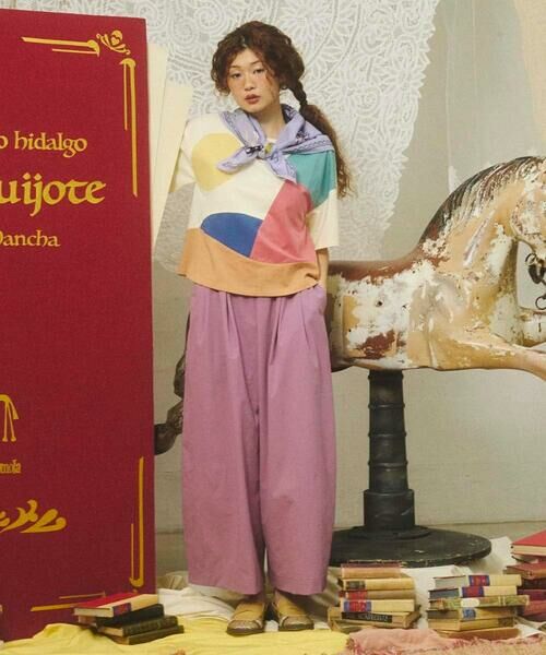 Jocomomola / ホコモモラ マフラー・ショール・スヌード・ストール | ドン・キホーテ アニマルモチーフ刺繍大判スカーフ | 詳細6