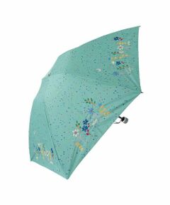 Jocomomola / ホコモモラ 傘 | 【日傘】フラワー刺繍ドットプリントデザイン折り畳み日傘