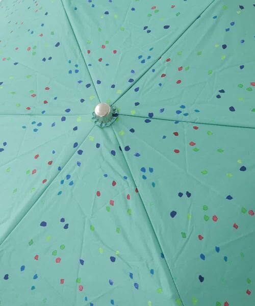Jocomomola / ホコモモラ 傘 | 【日傘】フラワー刺繍ドットプリントデザイン折り畳み日傘 | 詳細2