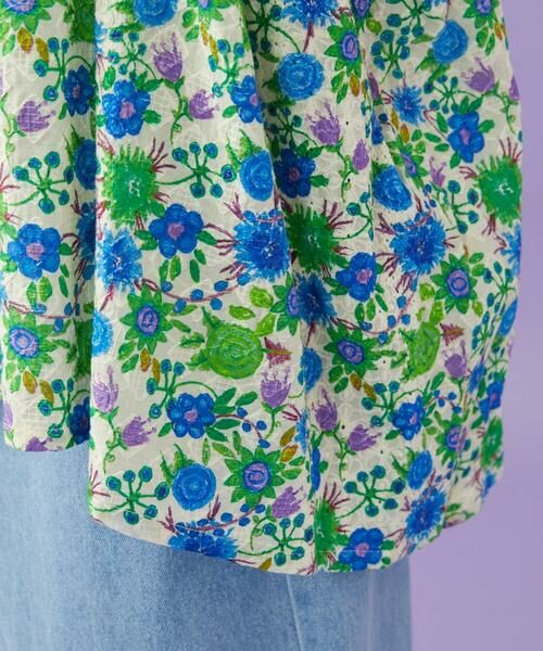 Jocomomola / ホコモモラ シャツ・ブラウス | Don Quijote フラワープリントブラウス | 詳細15