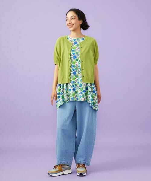 Jocomomola / ホコモモラ シャツ・ブラウス | Don Quijote フラワープリントブラウス | 詳細9