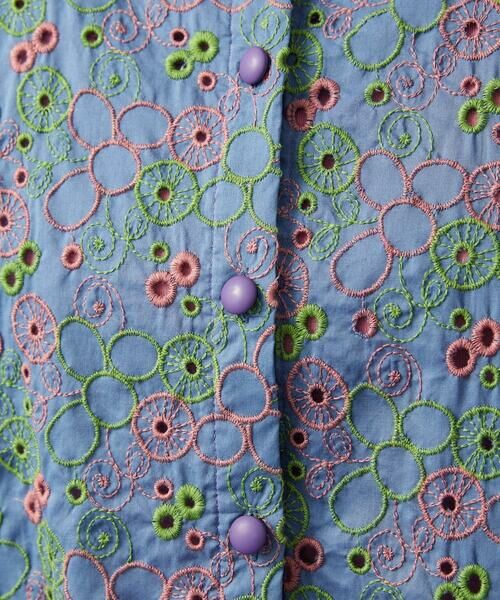 Jocomomola / ホコモモラ シャツ・ブラウス | Semilla フラワー総刺繍ブラウス | 詳細6