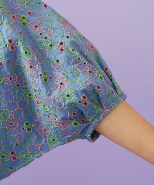 Jocomomola / ホコモモラ シャツ・ブラウス | Semilla フラワー総刺繍ブラウス | 詳細7