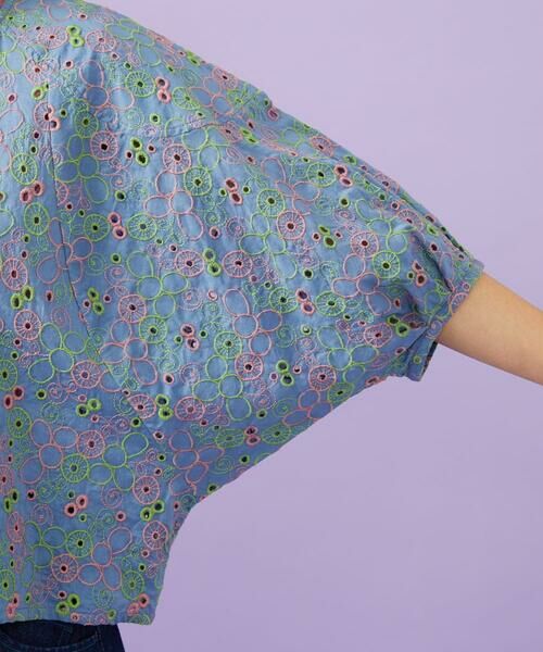 Jocomomola / ホコモモラ シャツ・ブラウス | Semilla フラワー総刺繍ブラウス | 詳細8