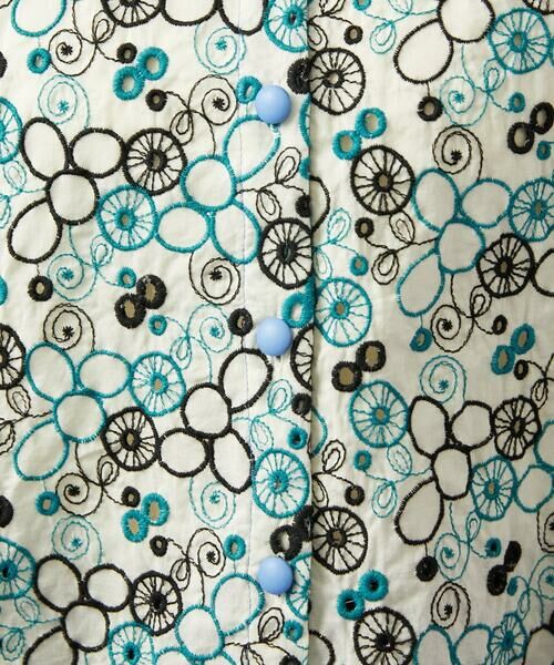 Jocomomola / ホコモモラ シャツ・ブラウス | Semilla フラワー総刺繍ブラウス | 詳細12