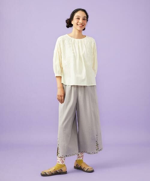 Jocomomola / ホコモモラ シャツ・ブラウス | Miguelde Cervantes レース付きブラウス | 詳細1