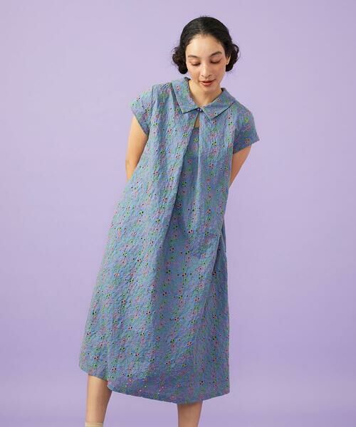 Jocomomola / ホコモモラ ロング・マキシ丈ワンピース | 【2WAY】Semilla フラワー総刺繍ワンピース | 詳細2