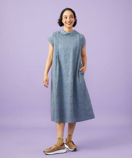 Jocomomola / ホコモモラ ロング・マキシ丈ワンピース | 【2WAY】Semilla フラワー総刺繍ワンピース | 詳細4