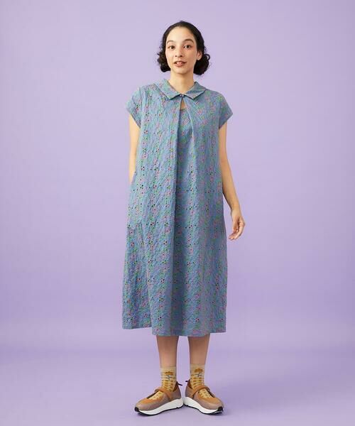 Jocomomola / ホコモモラ ロング・マキシ丈ワンピース | 【2WAY】Semilla フラワー総刺繍ワンピース | 詳細5