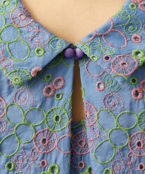 Jocomomola / ホコモモラ ロング・マキシ丈ワンピース | 【2WAY】Semilla フラワー総刺繍ワンピース | 詳細7