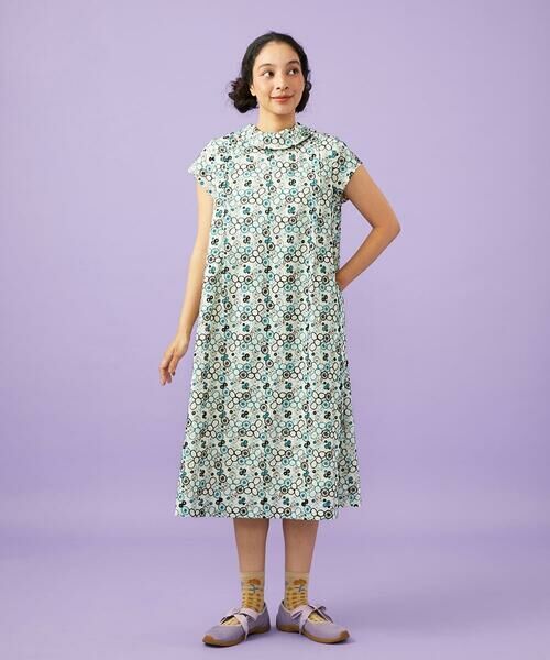 Jocomomola / ホコモモラ ロング・マキシ丈ワンピース | 【2WAY】Semilla フラワー総刺繍ワンピース | 詳細11