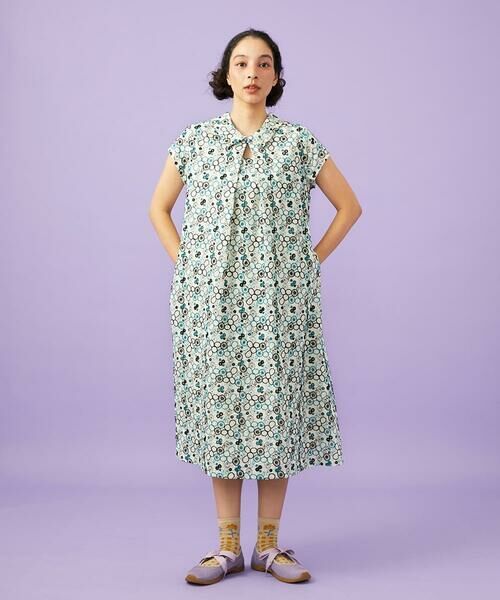 Jocomomola / ホコモモラ ロング・マキシ丈ワンピース | 【2WAY】Semilla フラワー総刺繍ワンピース | 詳細12