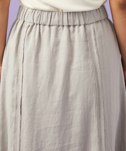 Jocomomola / ホコモモラ ロング・マキシ丈スカート | Lino Facil リネンフレアスカート | 詳細13