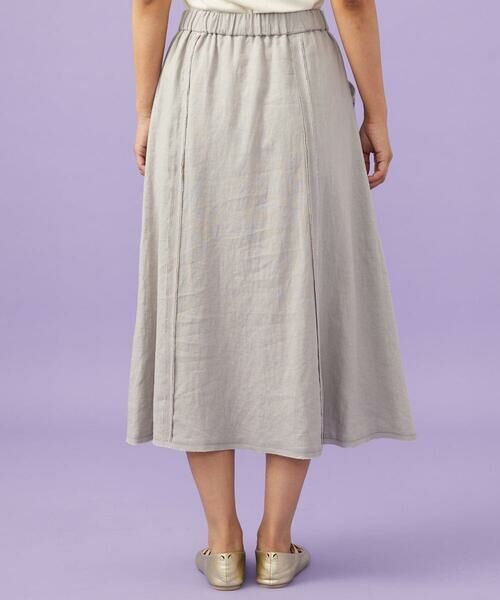 Jocomomola / ホコモモラ ロング・マキシ丈スカート | Lino Facil リネンフレアスカート | 詳細9
