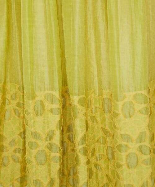 Jocomomola / ホコモモラ ロング・マキシ丈スカート | Cama de flores フラワーカットジャカードスカート | 詳細4