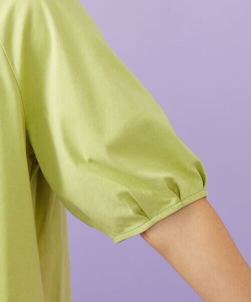 Jocomomola / ホコモモラ カットソー | 【接触冷感/2WAY】T/C天竺 フラワープリントTシャツ | 詳細10