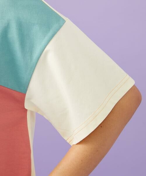 Jocomomola / ホコモモラ カットソー | 【接触冷感】T/C天竺 アップリケTシャツ | 詳細14