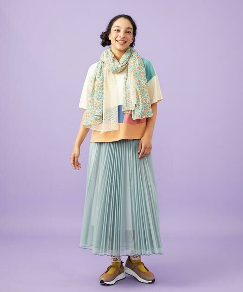 Jocomomola / ホコモモラ カットソー | 【接触冷感】T/C天竺 アップリケTシャツ | 詳細9