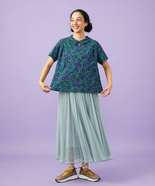 Jocomomola / ホコモモラ カットソー | Dorotea フラワープリント半袖カットソー | 詳細3