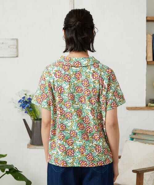 Jocomomola / ホコモモラ カットソー | Dorotea フラワープリント半袖カットソー | 詳細9