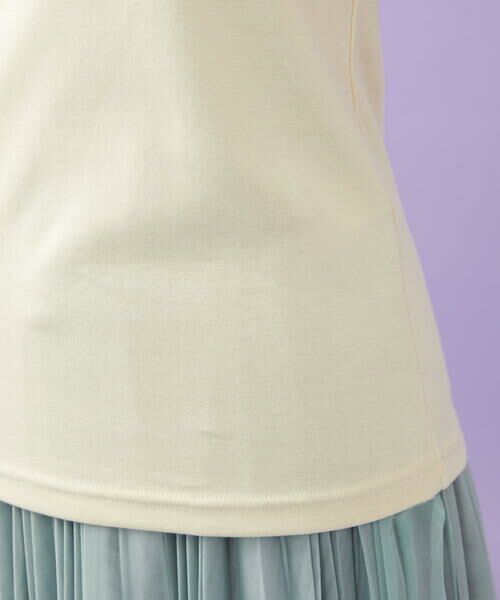 Jocomomola / ホコモモラ カットソー | 【2WAY】フラワー刺繍シフォンタンクトップ | 詳細16