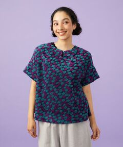 Jocomomola / ホコモモラ カットソー | LIvia de flores フラワージャカードカットソー