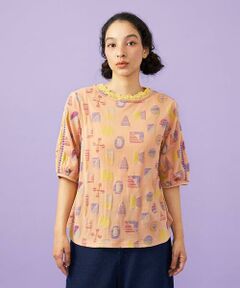 Jocomomola / ホコモモラ カットソー | Sala de baile ブークレジャカードカットソー