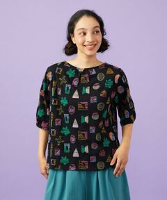 Jocomomola / ホコモモラ カットソー | Sala de baile ブークレジャカードカットソー