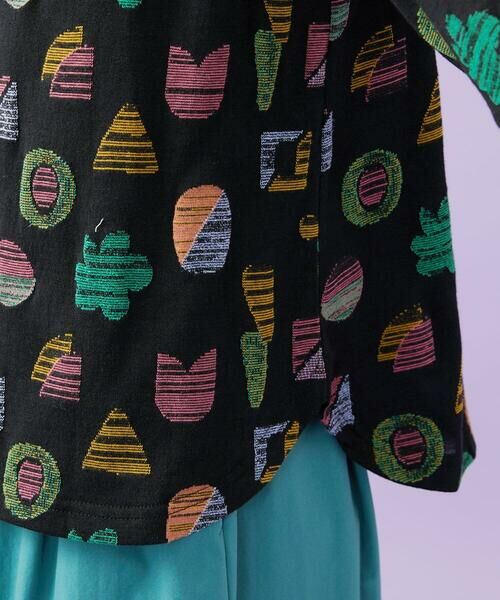 Jocomomola / ホコモモラ カットソー | Sala de baile ブークレジャカードカットソー | 詳細10