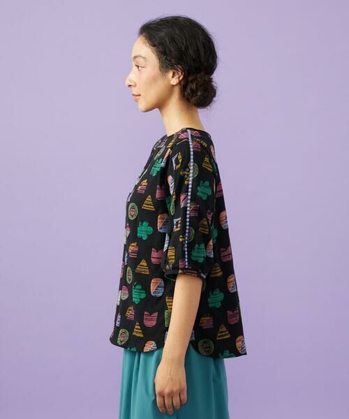 Jocomomola / ホコモモラ カットソー | Sala de baile ブークレジャカードカットソー | 詳細5