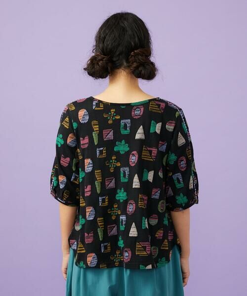 Jocomomola / ホコモモラ カットソー | Sala de baile ブークレジャカードカットソー | 詳細6