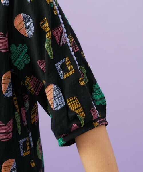 Jocomomola / ホコモモラ カットソー | Sala de baile ブークレジャカードカットソー | 詳細9