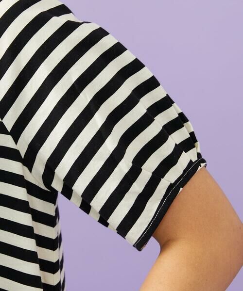 Jocomomola / ホコモモラ カットソー | シルケット天竺ボーダーTシャツ | 詳細11
