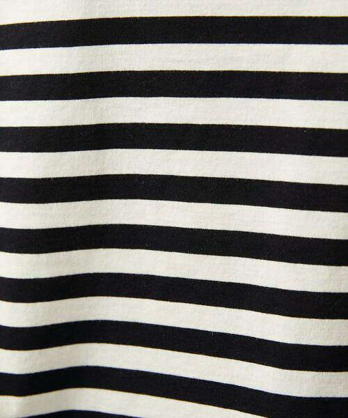 Jocomomola / ホコモモラ カットソー | シルケット天竺ボーダーTシャツ | 詳細13