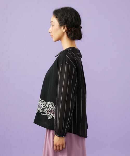 Jocomomola / ホコモモラ カットソー | Calle Cervantes ドッキングカットソー | 詳細2